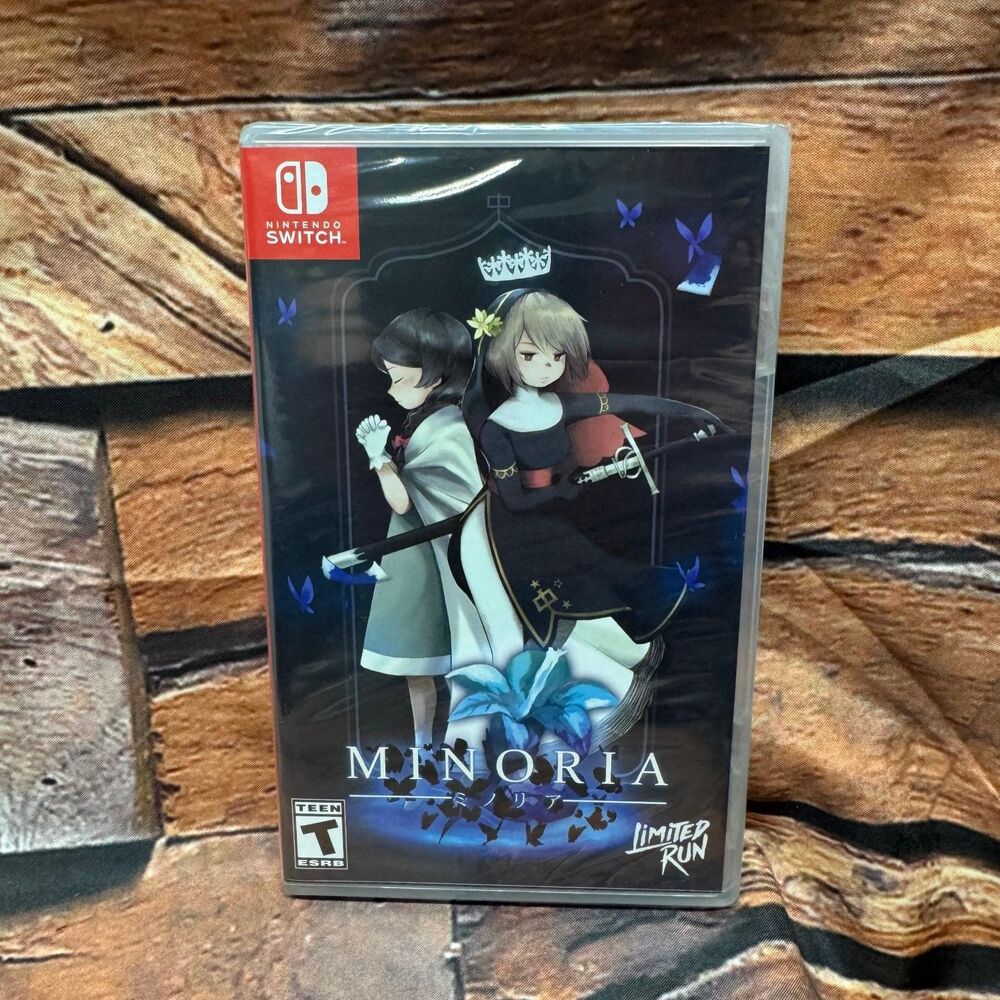 Minoria Nintendo Switch Limited Run Games LRG 187 Sealed Metroidvania New